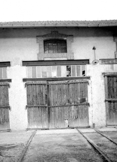 Détail d'une travée de la scierie. © Région Bourgogne-Franche-Comté, Inventaire du patrimoine