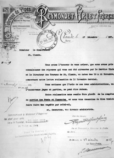 Fabrique de pipes Reymondet-Gruet Frères. © Région Bourgogne-Franche-Comté, Inventaire du patrimoine Fabrique de pipes Reymondet-Gruet Frères. © Région Bourgogne-Franche-Comté, Inventaire du patrimoine