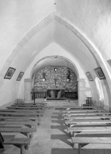 Le choeur vu depuis la nef. © Région Bourgogne-Franche-Comté, Inventaire du patrimoine