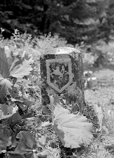 La face avec les armes de la Franche-Comté. © Région Bourgogne-Franche-Comté, Inventaire du patrimoine
