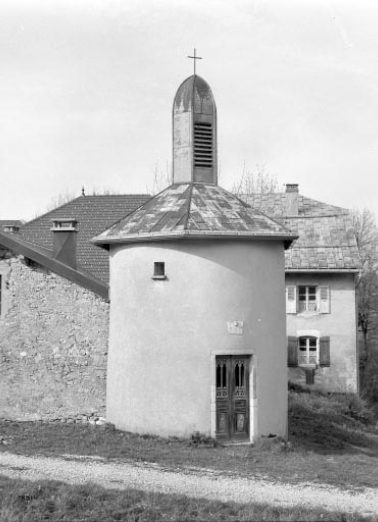 Tour transformée en oratoire. © Région Bourgogne-Franche-Comté, Inventaire du patrimoine