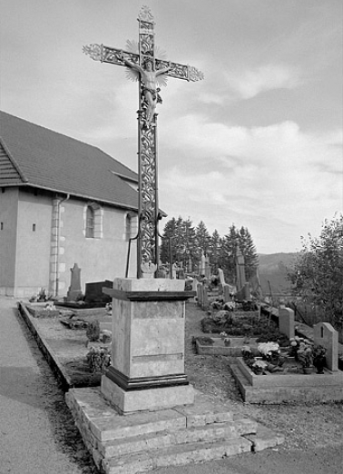 Vue de trois quarts. © Région Bourgogne-Franche-Comté, Inventaire du patrimoine