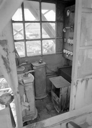 Intérieur de la cabine. © Région Bourgogne-Franche-Comté, Inventaire du patrimoine