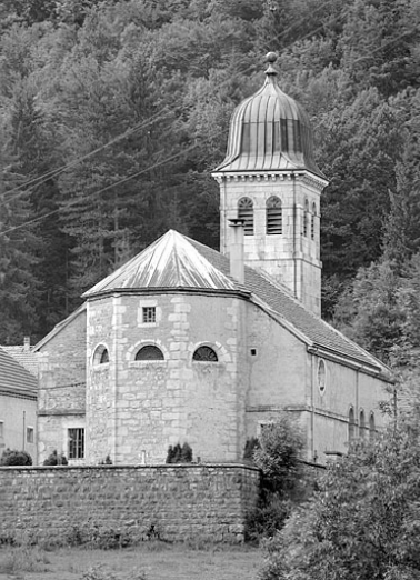 Le chevet. © Région Bourgogne-Franche-Comté, Inventaire du patrimoine