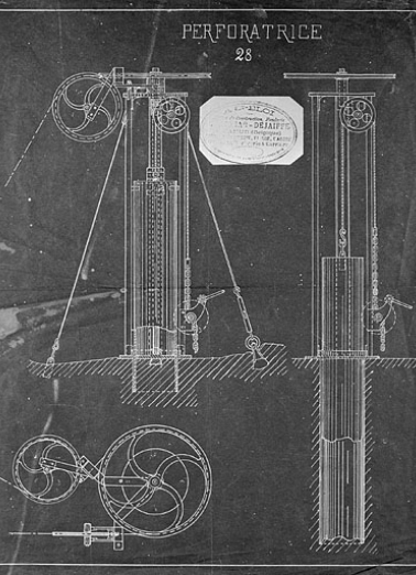Perforatrice. © Région Bourgogne-Franche-Comté, Inventaire du patrimoine