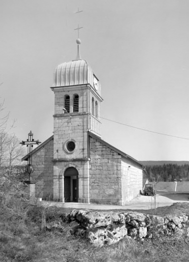 Façade ouest. © Région Bourgogne-Franche-Comté, Inventaire du patrimoine
