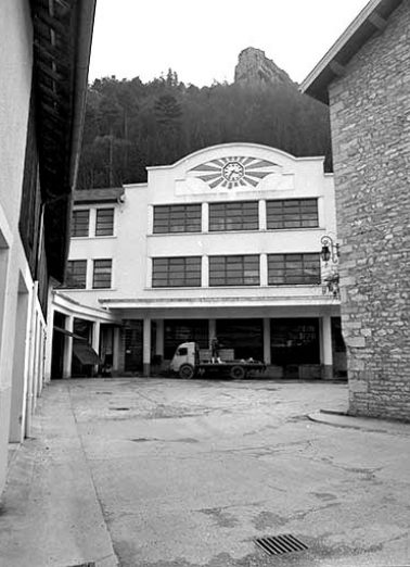 L'atelier de fabrication depuis l'entrée. © Région Bourgogne-Franche-Comté, Inventaire du patrimoine