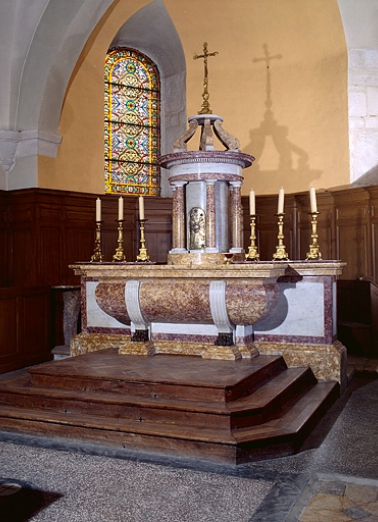 Vue d'ensemble, de trois quarts droit. © Région Bourgogne-Franche-Comté, Inventaire du patrimoine