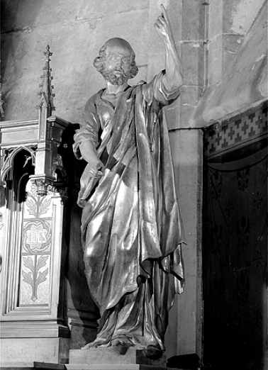 Saint Pierre, vu de face. © Région Bourgogne-Franche-Comté, Inventaire du patrimoine