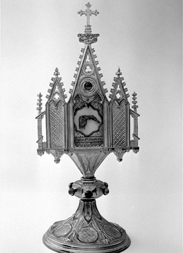 Vue générale d'un reliquaire. © Région Bourgogne-Franche-Comté, Inventaire du patrimoine