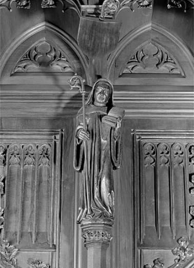 La vingt et unième statuette interdorsale. © Région Bourgogne-Franche-Comté, Inventaire du patrimoine