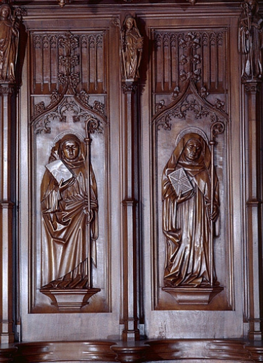 Les dix-septième et dix-huitième panneaux. © Région Bourgogne-Franche-Comté, Inventaire du patrimoine