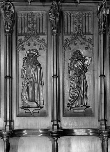 Les neuvième et dixième panneaux. © Région Bourgogne-Franche-Comté, Inventaire du patrimoine