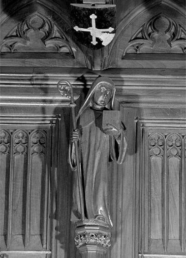 Vue de la septième statuette interdorsale. © Région Bourgogne-Franche-Comté, Inventaire du patrimoine