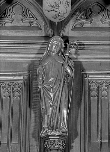 Vue de la dix-septième statuette interdorsale. © Région Bourgogne-Franche-Comté, Inventaire du patrimoine