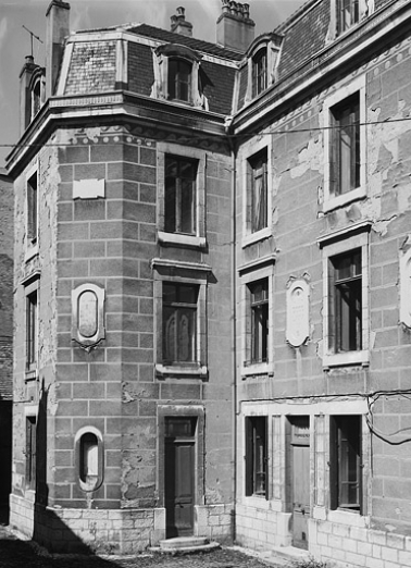 Logis droit : extrémité gauche. © Région Bourgogne-Franche-Comté, Inventaire du patrimoine