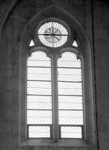 Baie de la deuxième travée du collatéral nord. © Région Bourgogne-Franche-Comté, Inventaire du patrimoine