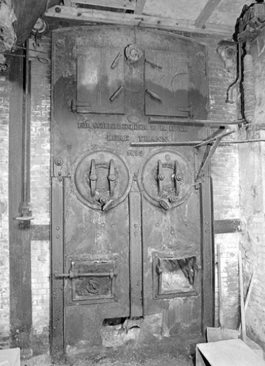 Chaudière de la machine à vapeur. © Région Bourgogne-Franche-Comté, Inventaire du patrimoine