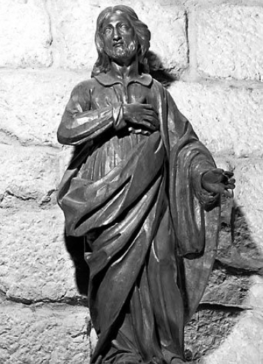 Le Christ. © Région Bourgogne-Franche-Comté, Inventaire du patrimoine