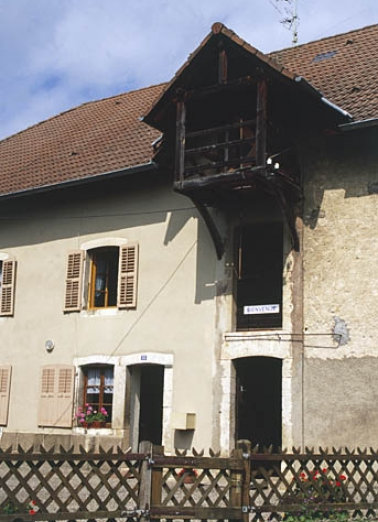 Logement accolé à la minoterie. © Région Bourgogne-Franche-Comté, Inventaire du patrimoine