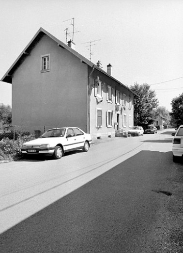 Logement ouvrier à 4 appartements. © Région Bourgogne-Franche-Comté, Inventaire du patrimoine
