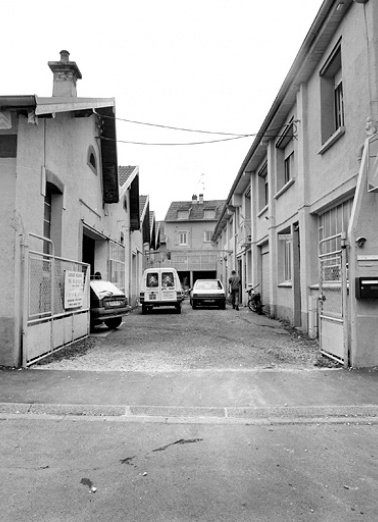 Passage entre l'atelier et le logement. © Région Bourgogne-Franche-Comté, Inventaire du patrimoine
