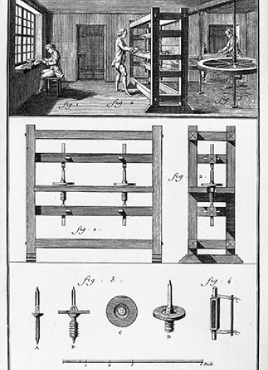 Diamantaire [intérieur d'un atelier et banc de taille]. © Région Bourgogne-Franche-Comté, Inventaire du patrimoine