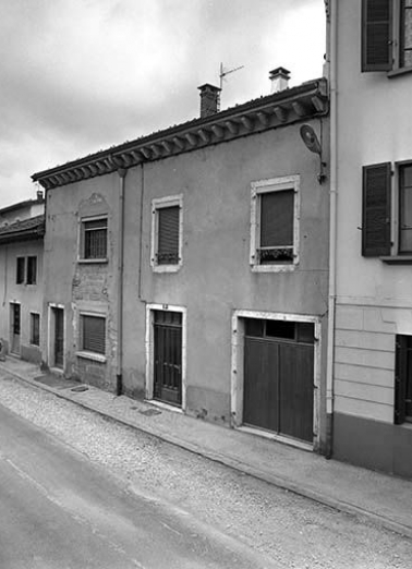 Façade antérieure d'une ferme transformée en maison. © Région Bourgogne-Franche-Comté, Inventaire du patrimoine