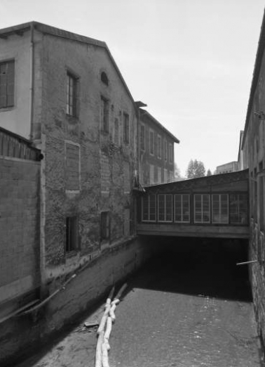 Atelier outillage-entretien mécanique. Façade ouest. © Région Bourgogne-Franche-Comté, Inventaire du patrimoine