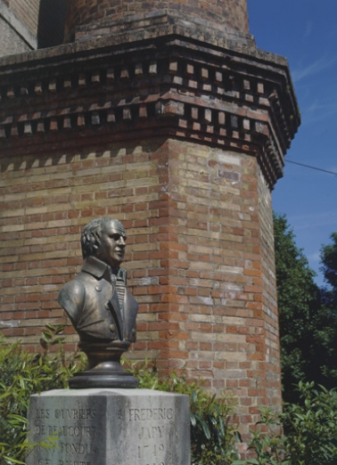 Buste de Frédéric Japy. © Région Bourgogne-Franche-Comté, Inventaire du patrimoine