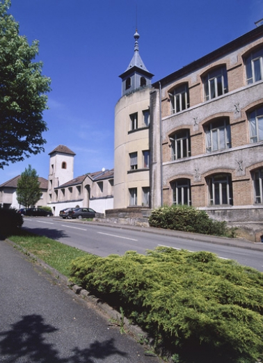 Façades sud depuis la rue Frédéric Japy. © Région Bourgogne-Franche-Comté, Inventaire du patrimoine