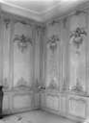 Logis sur cour, intérieur : détail d'un angle du salon. © Région Bourgogne-Franche-Comté, Inventaire du patrimoine