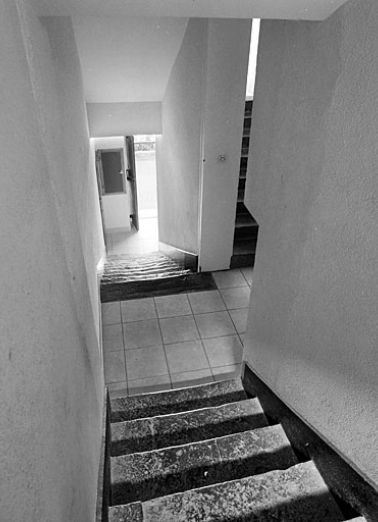 Maison au n° 32 : escalier. © Région Bourgogne-Franche-Comté, Inventaire du patrimoine