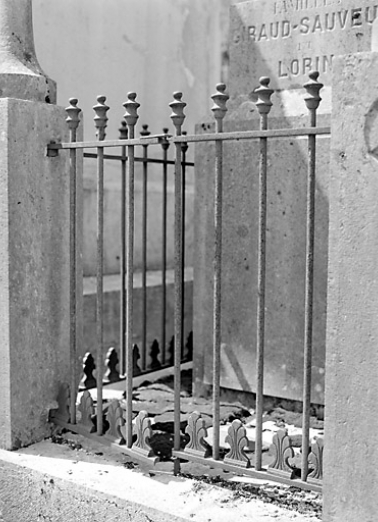 Grille. © Région Bourgogne-Franche-Comté, Inventaire du patrimoine