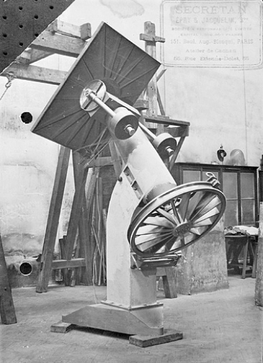 [Lunette Secrétan en construction], 1949-1950. © Région Bourgogne-Franche-Comté, Inventaire du patrimoine