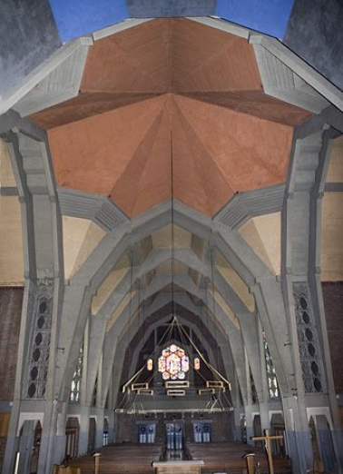 Plafond du transept. © Région Bourgogne-Franche-Comté, Inventaire du patrimoine