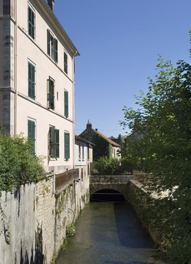 Bief de dérivation aval du Planey. © Région Bourgogne-Franche-Comté, Inventaire du patrimoine