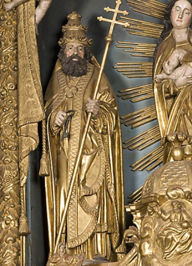 Saint Pierre, vue de face. © Région Bourgogne-Franche-Comté, Inventaire du patrimoine