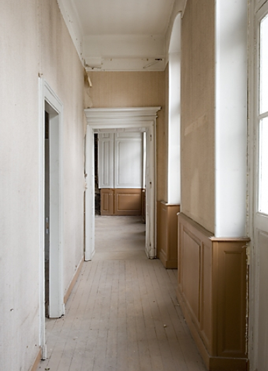 Vue d'ensemble du couloir au premier étage. © Région Bourgogne-Franche-Comté, Inventaire du Patrimoine