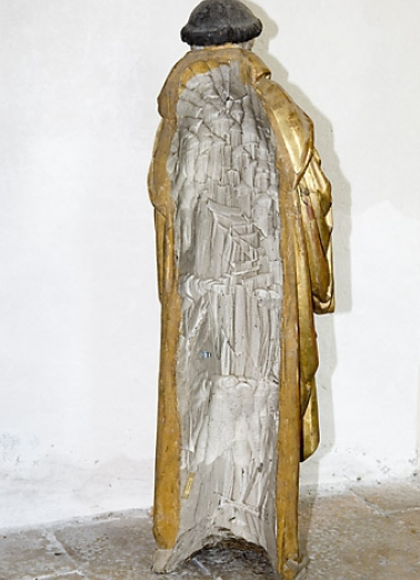 Saint Benoît : vue du revers. © Région Bourgogne-Franche-Comté, Inventaire du patrimoine