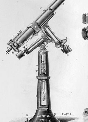 Equatorial photographique, 1901. © Région Bourgogne-Franche-Comté, Inventaire du patrimoine