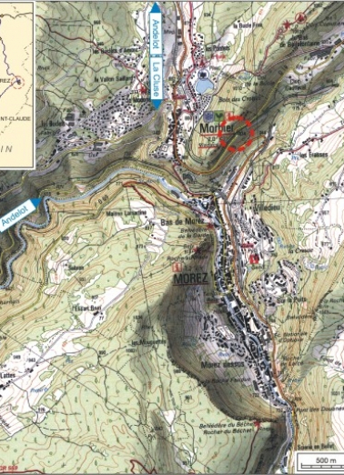 Carte et schéma de localisation. Carte topographique, IGN, 2000, dalles F087_050 et F088_050, échelle 1:25 000. Scan 25, licence n° 2008/CISE/2968. © Région Bourgogne-Franche-Comté, Inventaire du patrimoine Carte et schéma de localisation. Carte topographique, IGN, 2000, dalles F087_050 et F088_050, échelle 1:25 000. Scan 25, licence n° 2008/CISE/2968. © Région Bourgogne-Franche-Comté, Inventaire du patrimoine