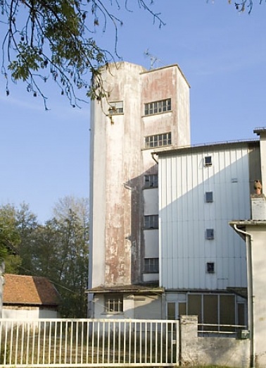Le silo. © Région Bourgogne-Franche-Comté, Inventaire du patrimoine