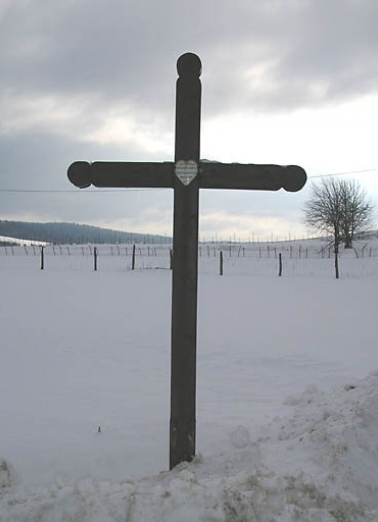 Vue générale de la croix de mission. © Région Bourgogne-Franche-Comté, Inventaire du patrimoine