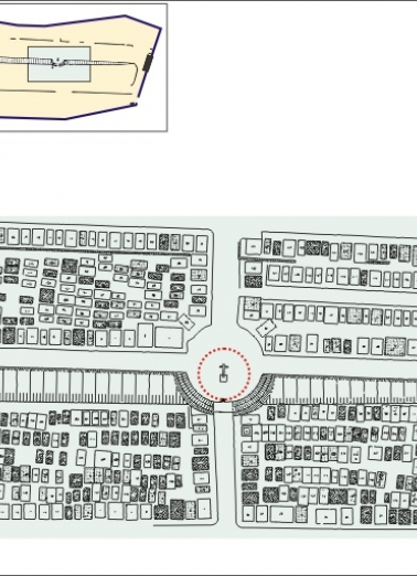 Plan de situation. © Région Bourgogne-Franche-Comté, Inventaire du patrimoine