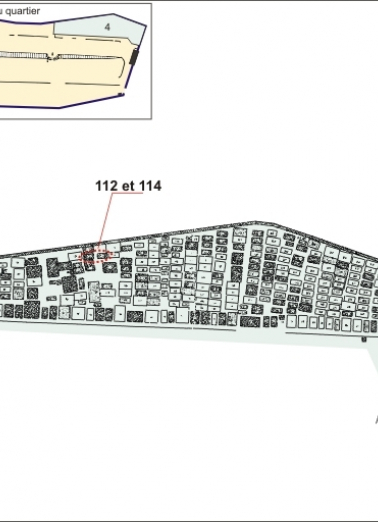 Plan de situation. © Région Bourgogne-Franche-Comté, Inventaire du patrimoine