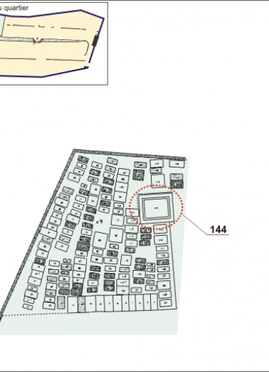 Plan de situation. © Région Bourgogne-Franche-Comté, Inventaire du patrimoine