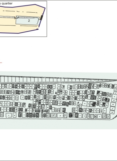 Plan de situation. © Région Bourgogne-Franche-Comté, Inventaire du patrimoine