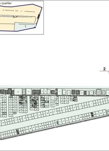 Plan de situation. © Région Bourgogne-Franche-Comté, Inventaire du patrimoine