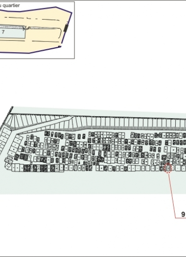 Plan de situation. © Région Bourgogne-Franche-Comté, Inventaire du patrimoine